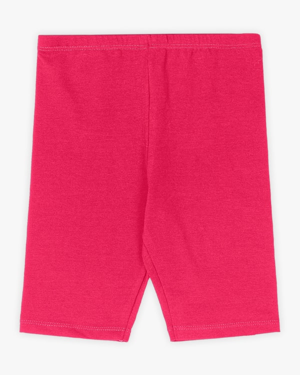 Bermuda Ciclista Básica Infantil Feminino - Kely kety - Cherry