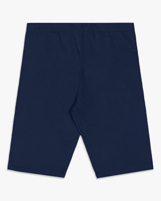 Bermuda Ciclista Básica Infantil Menina em Cotton - Kely Kety - Oxford