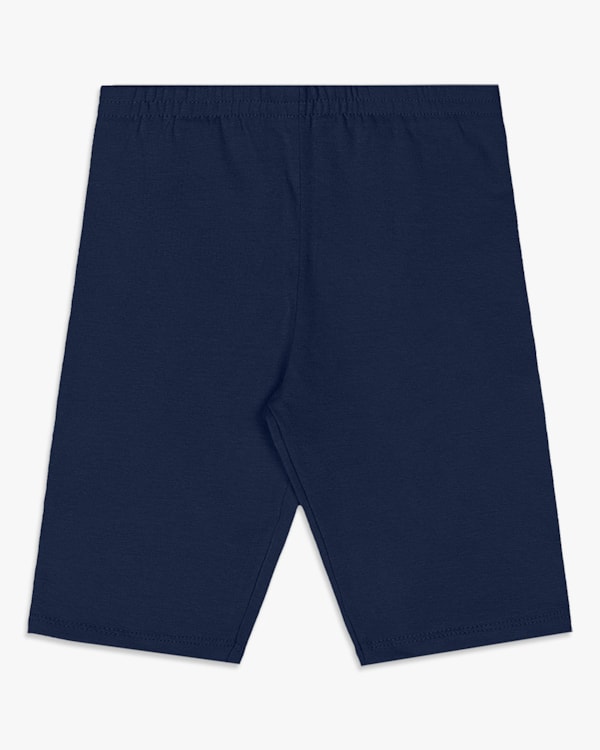 Bermuda Ciclista Básica Infantil Menina em Cotton - Kely Kety - Oxford