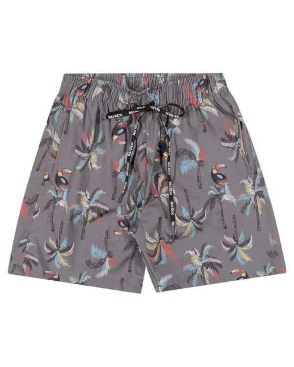 Bermuda de Praia Menino ReiRex Estampada- STORM
