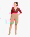 Bermuda Feminina em Malha Crepe com Bolso - Cereja Rosa - Toffee-c232b095-3ae7-40f2-afeb-b7f8f131c5d0
