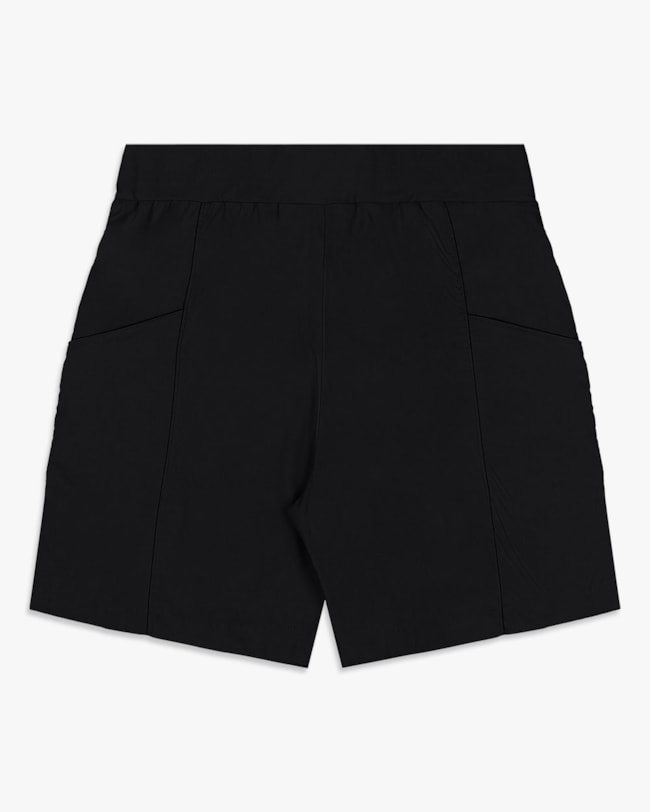 Bermuda Feminina Plus Size em Alfaiataria - Cereja Rosa - Preto-b527eb68-070d-4cc6-95c3-176dc104b515