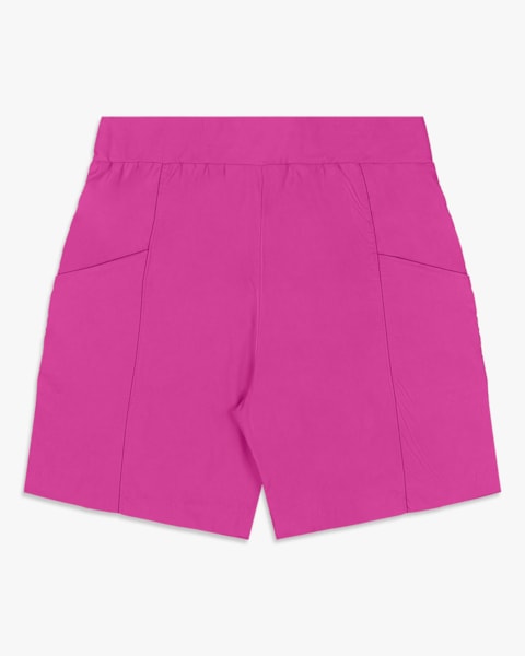 Bermuda Feminina Plus Size em Alfaiataria - Cereja Rosa - Violet