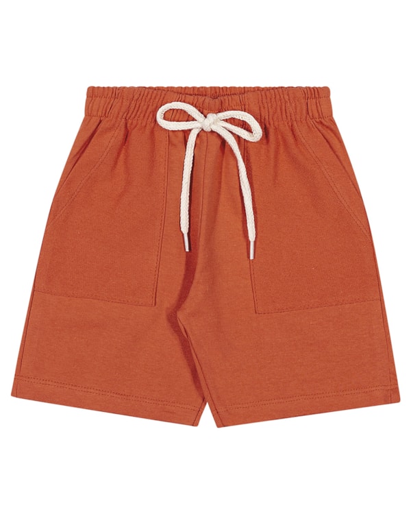 Bermuda Infantil em Moletinho Menino ReiRex
