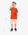 Bermuda Infantil Masculina em Moletinho com Bolsos - ReiRex - Off White-f5a8ce37-b9f7-42ab-a0d6-49991e94066b