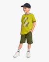 Bermuda Infantil Menino em Moletinho com Bolso - ReiRex - Oliveira-b4296d9d-3cf0-4430-a273-ccc12dbab5c1