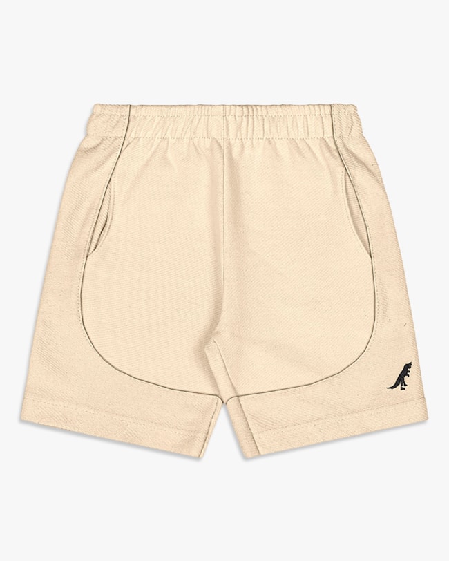 Bermuda Infantil Menino em Moletinho com Recortes - ReiRex - Tapioca-f0cfe5c0-5b82-48a6-8ff7-1715849b1254