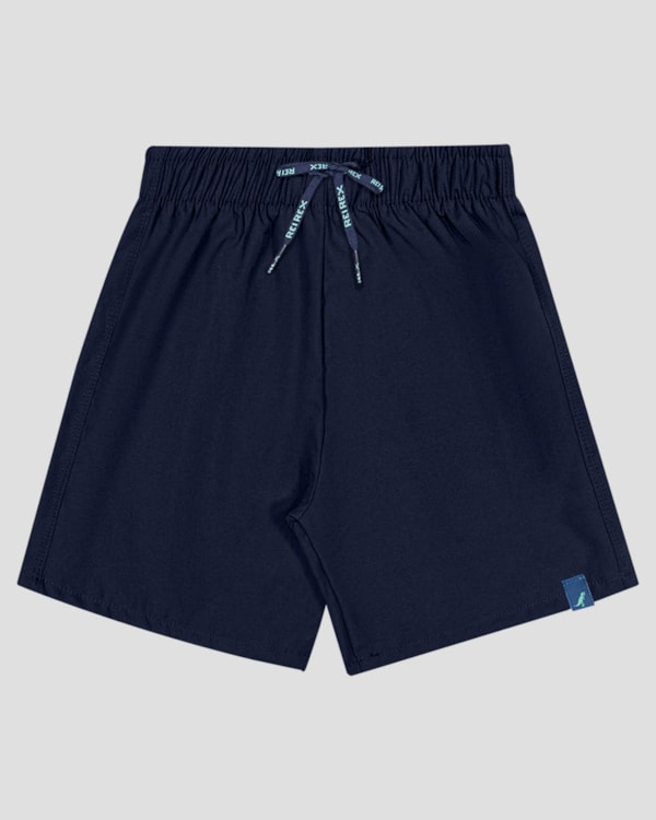 Bermuda Infantil Menino Praia ReiRex Azul