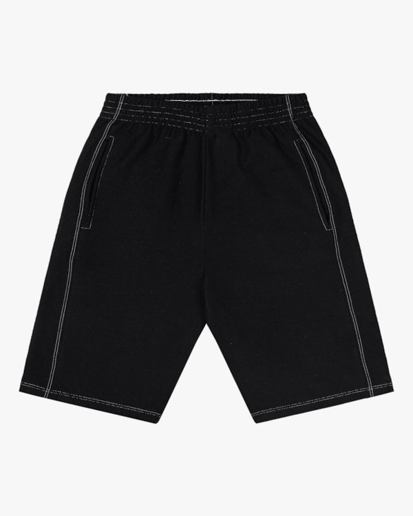 Bermuda Juvenil Masculina em Moletinho BaseD