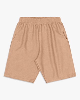 Bermuda Masculina Juvenil em Moletinho - BaseD - Toffee