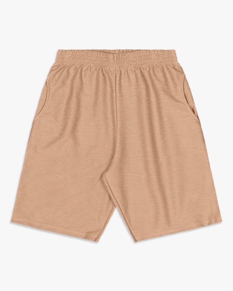 Bermuda Masculina Juvenil em Moletinho - BaseD - Toffee