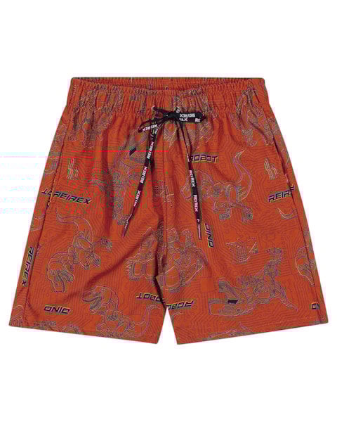 Bermuda Praia Infantil Estampada ReiRex Autentic