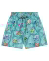 Bermuda Praia Infantil Estampada ReiRex - Ciano-b2f828a5-59ac-4277-8ce2-e344c7e16e22