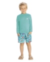Bermuda Praia Infantil Estampada ReiRex - Ciano-fec37c5e-97a9-4f07-888e-aac8d65216f3