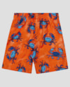 Bermuda Praia Infantil Menino Estampa Tubarão ReiRex Laranja-69f31e1e-e23a-48f7-bb0c-fa1dbb6e2f63