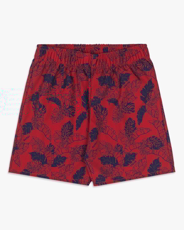Bermuda Praia Infantil Menino Estampada - ReiRex - Rouge