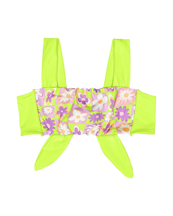 Biquíni Infantil com Proteção UV Menina Kely Kety