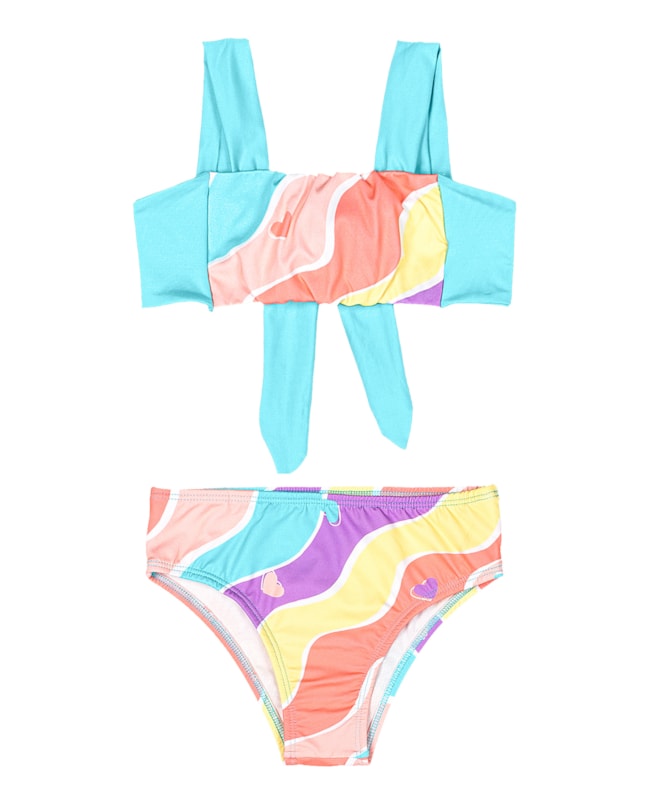 Biquíni Infantil com Proteção UV Menina Kely Kety-aac30dde-a505-46a1-a8eb-7c5a687dde79
