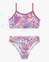 Biquini Infantil Estampado com Proteção UV - Kely Kety - Rosa-feb9fb9a-4087-4608-b252-d581b2596960