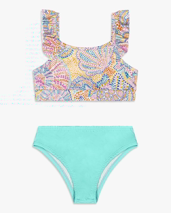 Biquíni Infantil Top com Babado e Calcinha - Kely Kety - Paraiso-ad801d0c-832b-4ae4-b357-d5f83d64ce18