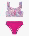 Biquíni Infantil Top com Babado e Calcinha - Kely Kety - Rosa-7ccdbf17-ab87-435c-bb73-b137b65dd43a