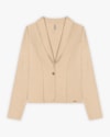 Blazer Feminino em Moletinho com Botão - Cereja Rosa - Deserto-9be66a3c-fb9d-419e-b75c-5f20459f954d