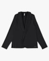 Blazer Feminino em Viscose Linho - Cereja Rosa - Preto-8b26e45e-f351-418a-b38d-eb0be860b966