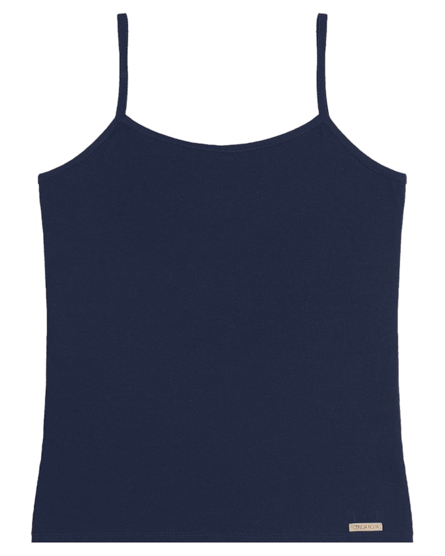 Blusa Básica Alças Finas em Cotton - Cereja Rosa -Oxford-8148c6b4-7cc5-4135-b075-b7b79cb180c9