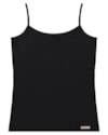 Blusa Básica Alças Finas em Cotton - Cereja Rosa reto-65a3e22a-35c4-46d0-88a2-d4190c9b9e84