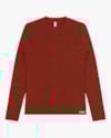 Blusa Básica Canelada com Manga Longa Cereja Rosa Ferrugem-1ac61387-5b52-45c0-b73a-00548d356049