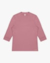 Blusa Básica Feminina Manga 3/4 em Viscose Crepe - Cereja Rosa - New Rose-997a74d4-2b5f-4f0c-bb00-aaafe5d86128