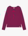 Blusa Básica Feminina Manga Longa em Cotton - Cereja Rosa - Marsala-e5bc51f4-0d71-4e4c-8a28-9f10f178bba8