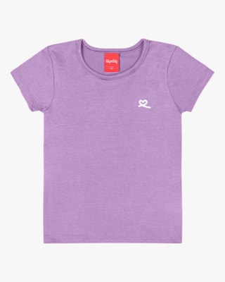 Blusa Básica Infantil em Cotton- Kely Kety