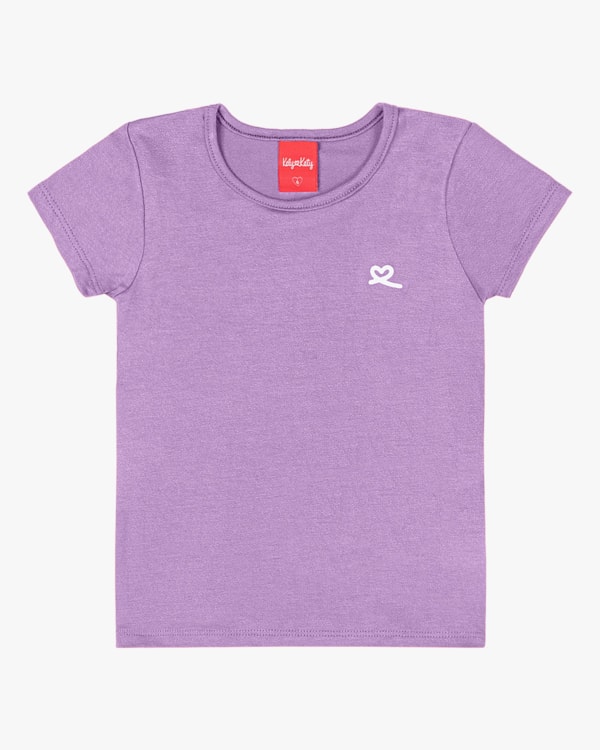 Blusa Básica Infantil em Cotton- Kely Kety Sinfonia