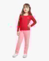 Blusa Básica Infantil em Malha Cotton Kely Kety- Vermelho-309e4dad-82dc-48e0-aba9-2bdacf05dc66