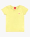Blusa Básica Infantil Manga Curta em Cotton - Kely Kety - Pinacolada-efa3445f-1440-4ae1-8573-bda9a366e0a6
