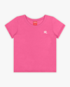 Blusa Básica Infantil Manga Curta em Meia Malha - Kely Kety - Blossom-fd7cd4bd-663a-4152-8c92-44953443df7c