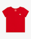 Blusa Básica Infantil Manga Curta em Meia Malha - Kely Kety - Tomato-2f53af9f-d231-4907-8bba-fd5b209fd8c0