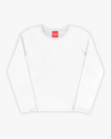 Blusa Básica Infantil Manga Longa em Malha Térmica - Kely Kety - Branco-d1008c6a-d9c5-4c6d-bdb0-69a569d17d47