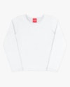 Blusa Básica Infantil Manga Longa em Malha Térmica - Kely Kety - Branco-0ab8f493-64b5-41c0-96e3-d1085b546212