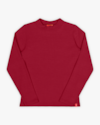 Blusa Básica Infantil Manga Longa em Ribana Canelada - Kely Kety - Vermelho-9deb17dd-1e16-4ac0-b903-d3e90f7b40ad