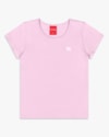 Blusa Básica Infantil Menina Manga Curta em Cotton- Kely Kety - Astral-28929214-f643-490e-ba9c-0b1f1c1bc715