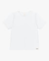 Blusa Básica Manga Curta Plus Size em Meia Malha - Cereja Rosa -Branco-a1f61c0f-46d9-434d-946d-07e9aeee8113