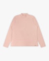 Blusa Básica Plus Size Canelada com Gola Alta - Cereja Rosa - Nude-071e3dcf-de0e-4076-ab39-250d85c4a6a4