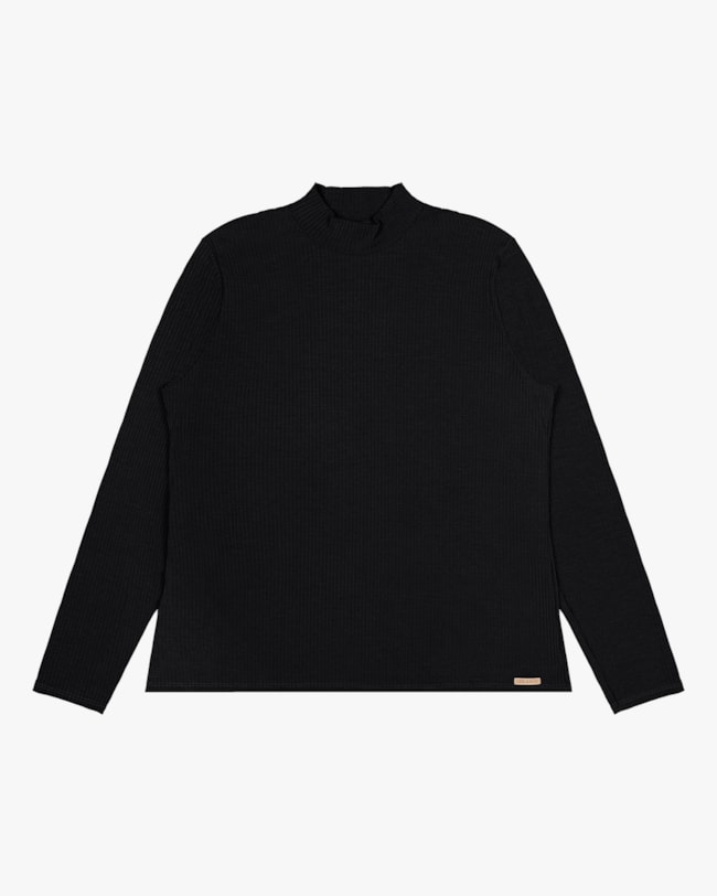 Blusa Básica Plus Size em Canelado Cereja Rosa Preto-b7986413-b8c3-4ed9-810a-21bc8dc2320e