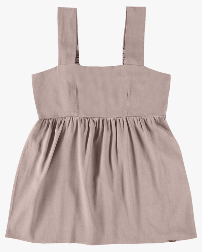 Blusa Bata em Tecido Viscose Linho - Cereja Rosa - Linho P-6a74a8af-e5d3-431a-b21e-9ff32478201e