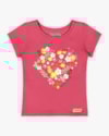 Blusa Bebê Menina em Cotton Estampa Flores - Kely Kety - Rosa-d7643bd8-5410-4b7f-b72f-2557054e7560