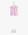 Blusa Bebê Menina em Meia Malha com Tule - Kely Kety - Astral-67a659b2-ea80-40a7-9756-c56c5ad51d17