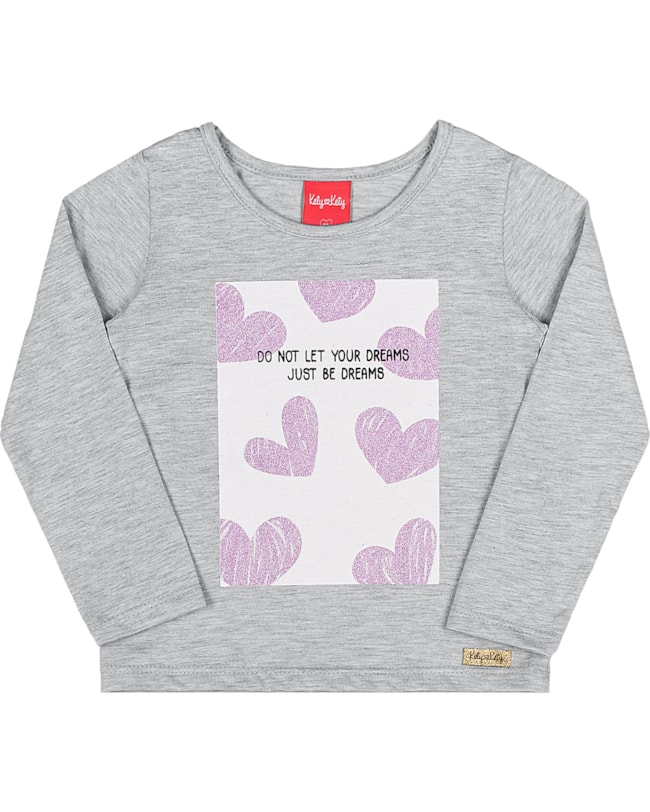 Blusa Bebê Menina Kely Kety Coração-711b3d86-0300-4164-bf44-9588980277b3