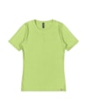 Blusa Canelada Feminina Cereja Rosa Básica-c301cd4d-469c-4042-9e11-313e9d56f7d9